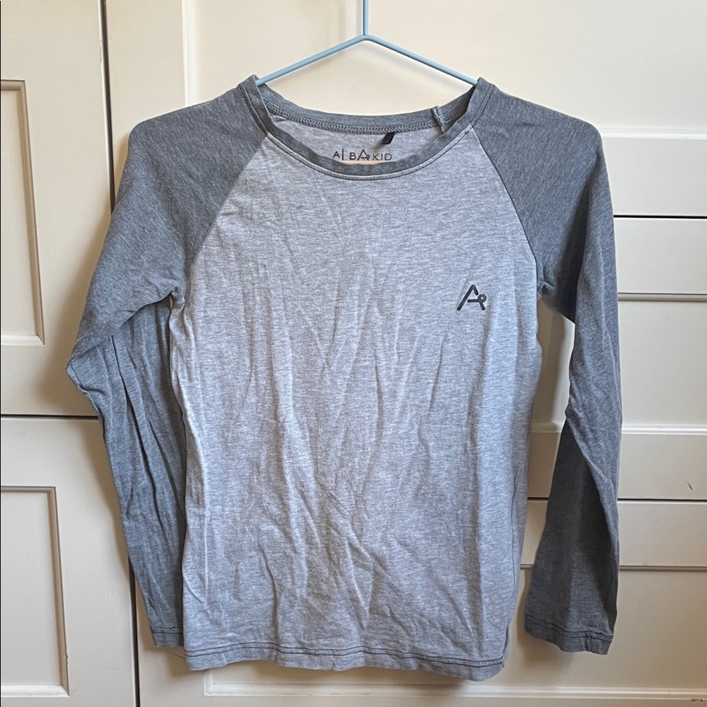 Alba of Denmark Kids Light Gray Tee